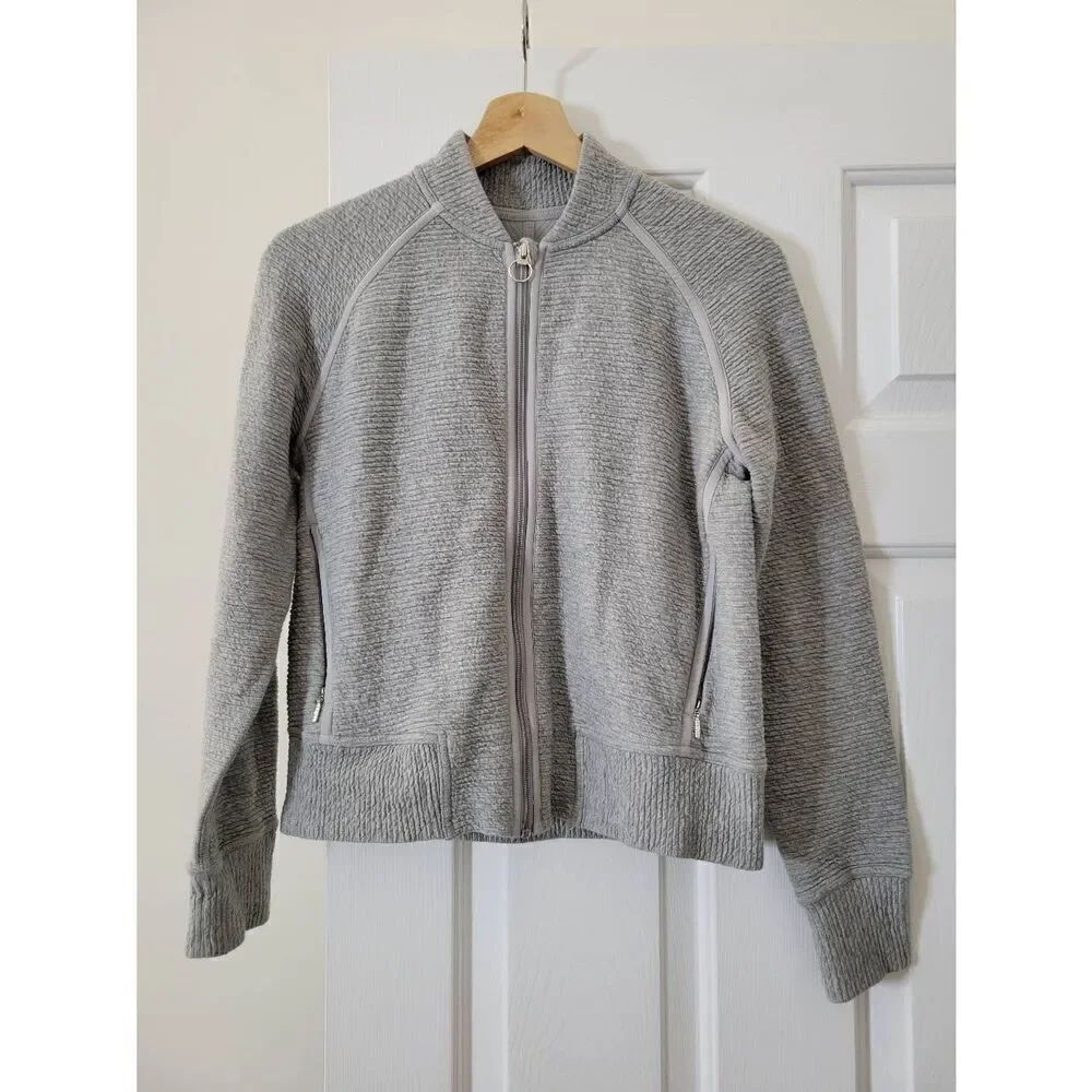Lululemon On Repeat Bomber 6 Grey
